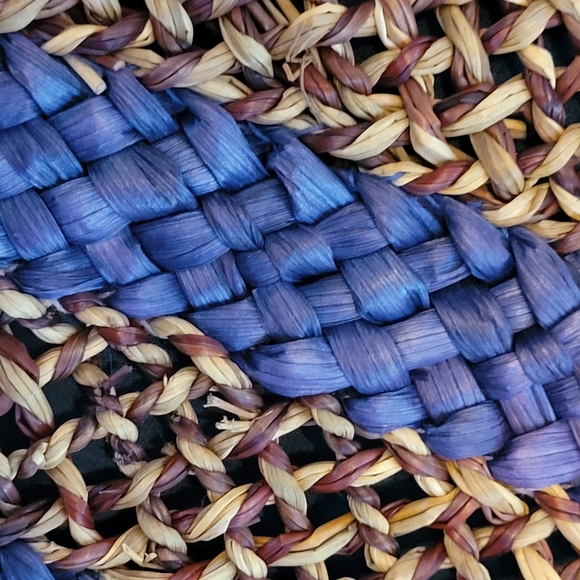 Summer Straw Bag. - Picture 2 of 5